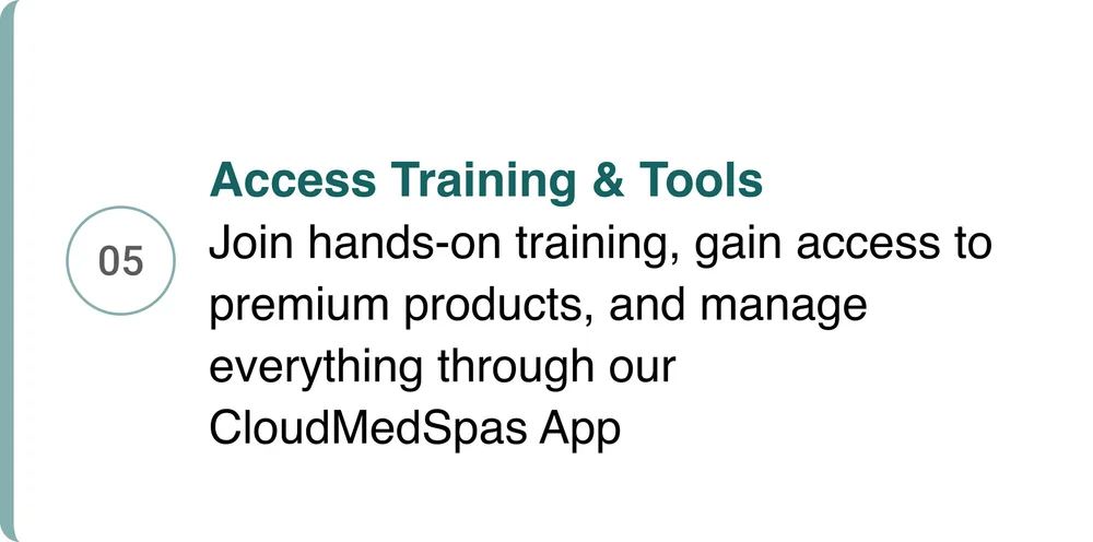 Hands-on advanced training and tools available to providers